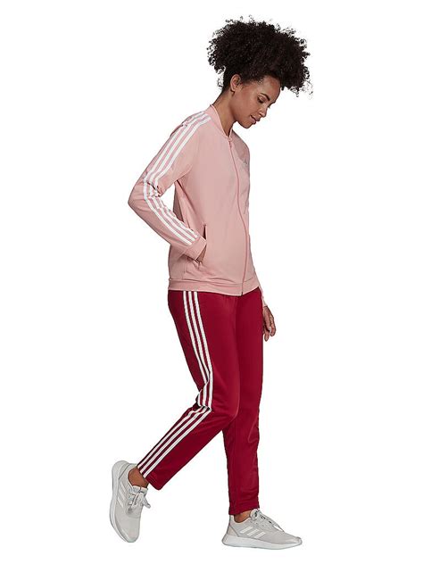 adidas trainingsanzug damen weiß lila|Lila .